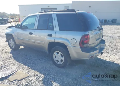 2002 Chevrolet Trailblazer Ls from USA, damaged, VIN 1GNDS13S522167158